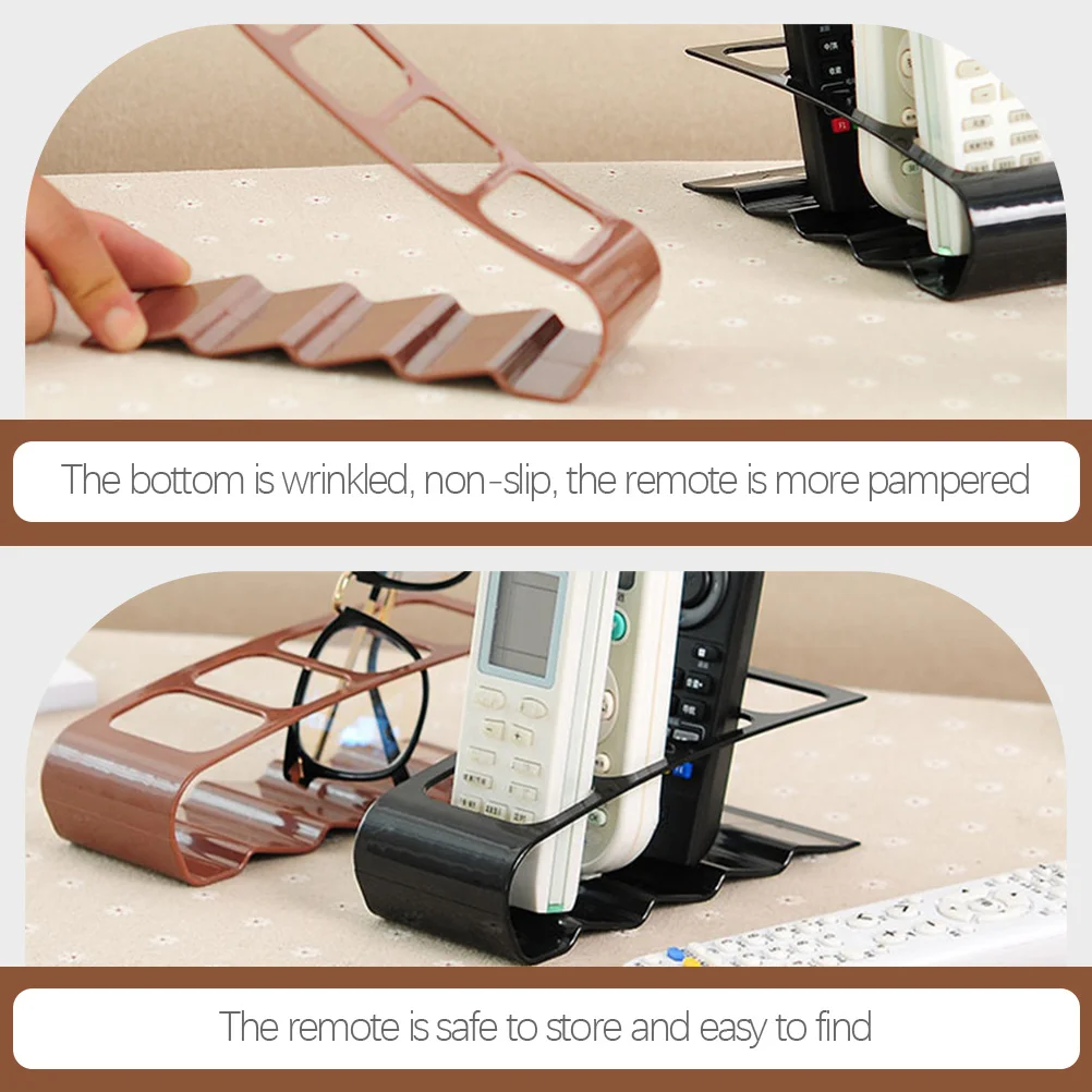 2 Pcs Remote Control Storage Rack Holder Organizer for Coffee Table Television Multiple Magnetic 
2 Pcs Remote Control Storage Rack Holder Organizer for Coffee Table Television Multiple Magnetic