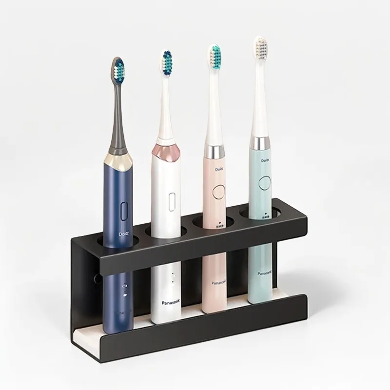 Aluminum Wall Mount Electric Toothbrush Holder for Bathroom, Shower, Toothbrush Hanger Brush Stand, Hanger Bathroom Organizer
Aluminum Wall Mount Electric Toothbrush Holder for Bathroom, Shower, Toothbrush Hanger Brush Stand, Hanger Bathroom Organizer