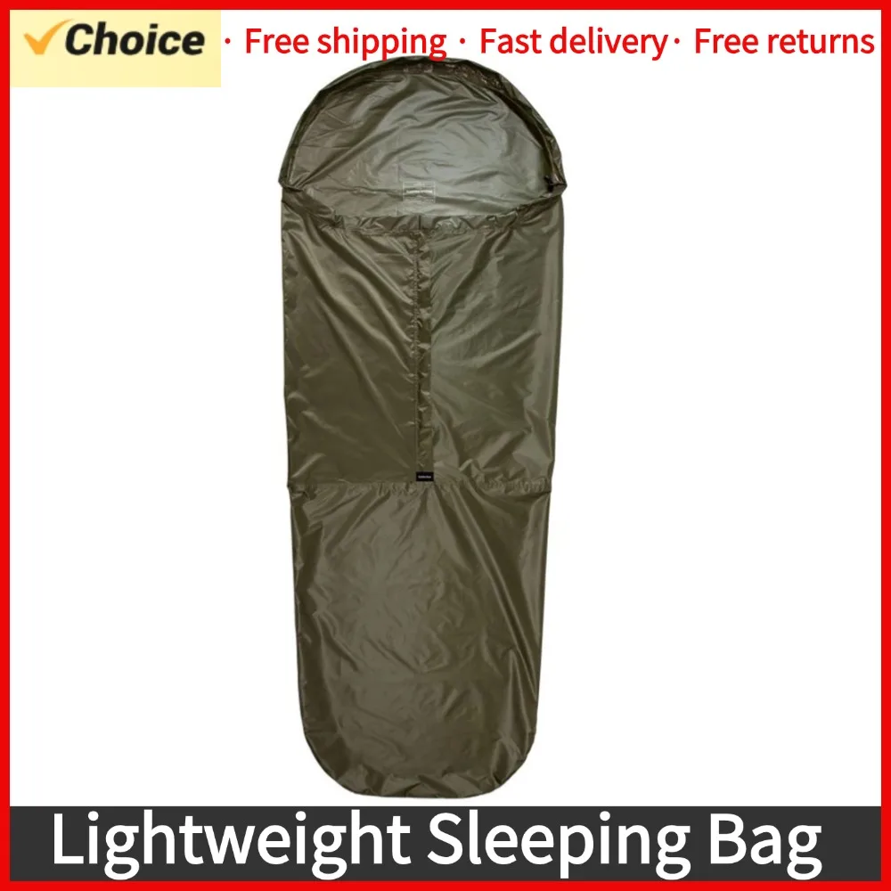Lightweight Camping Sleeping Bag Cover Cold-resistant ultralight Sleeping Bag Case Waterproof Bivy Bag Camping Essentials
Lightweight Camping Sleeping Bag Cover Cold-resistant ultralight Sleeping Bag Case Waterproof Bivy Bag Camping Essentials