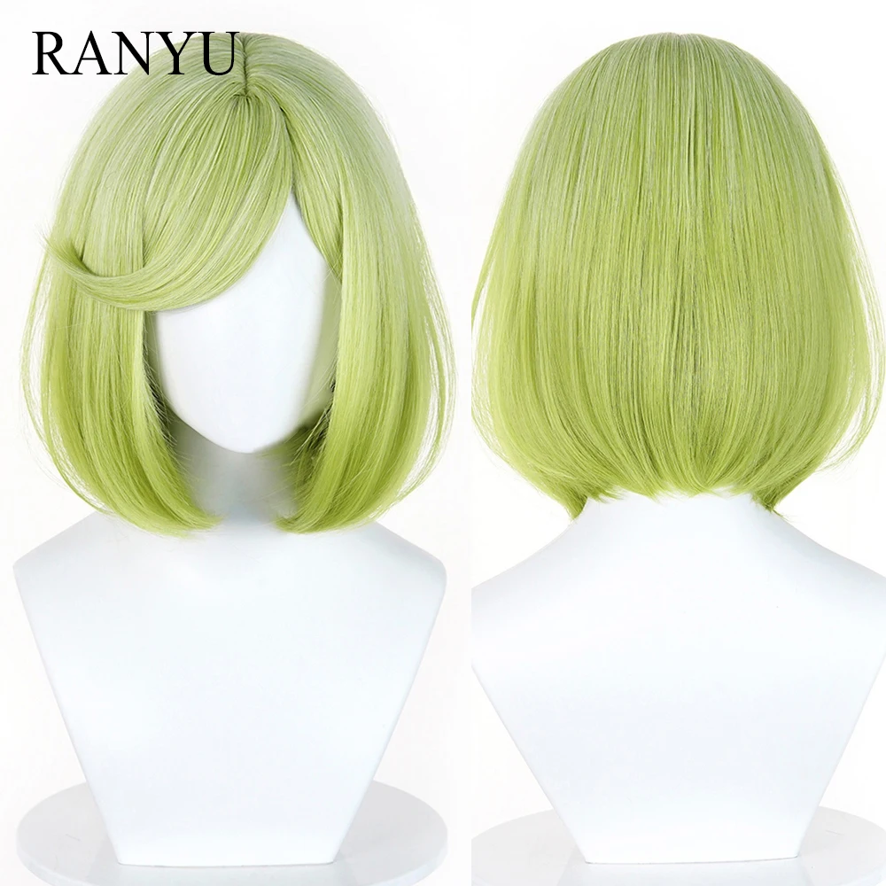 Short Straight Green Synthetic Wigs with Bangs Fluffy Heat Resistant Anime Game Cosplay Wig for Daily Party
Short Straight Green Synthetic Wigs with Bangs Fluffy Heat Resistant Anime Game Cosplay Wig for Daily Party