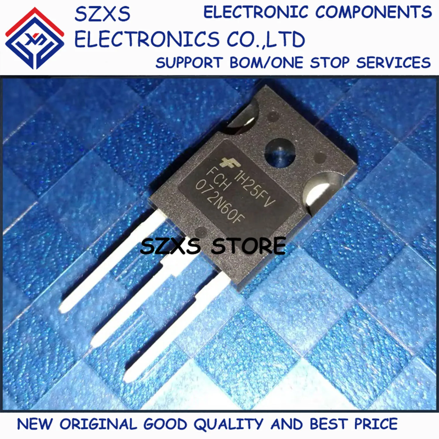 New Original 10Pcs FCH072N60F 072N60F TO-247 600V 52A MOSFET Field Effect Transistor In Stock Electronic Components Good Quality
New Original 10Pcs FCH072N60F 072N60F TO-247 600V 52A MOSFET Field Effect Transistor In Stock Electronic Components Good Quality