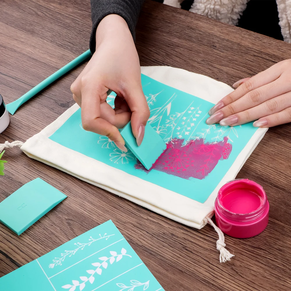 Silkscreen Stencil, Reusable Self-Adhesive Silk Screen Printing, Silk Screen Stencils
Silkscreen Stencil, Reusable Self-Adhesive Silk Screen Printing, Silk Screen Stencils