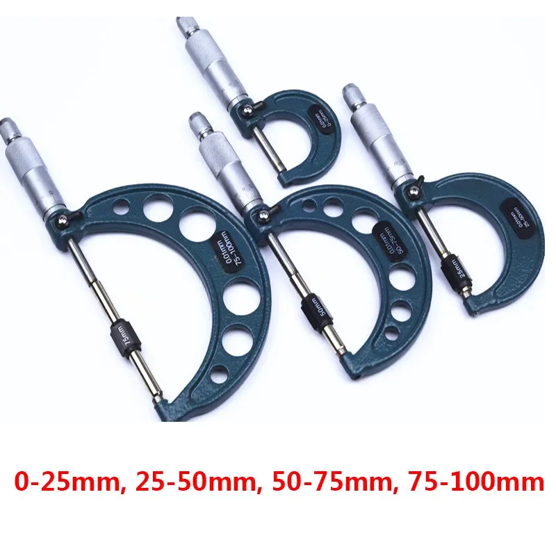 Outside Micrometer, Screw Micrometer, Mechanical Precision 0.0001" Metal Locking Screw Micrometer Wrench Washer
Outside Micrometer, Screw Micrometer, Mechanical Precision 0.0001" Metal Locking Screw Micrometer Wrench Washer