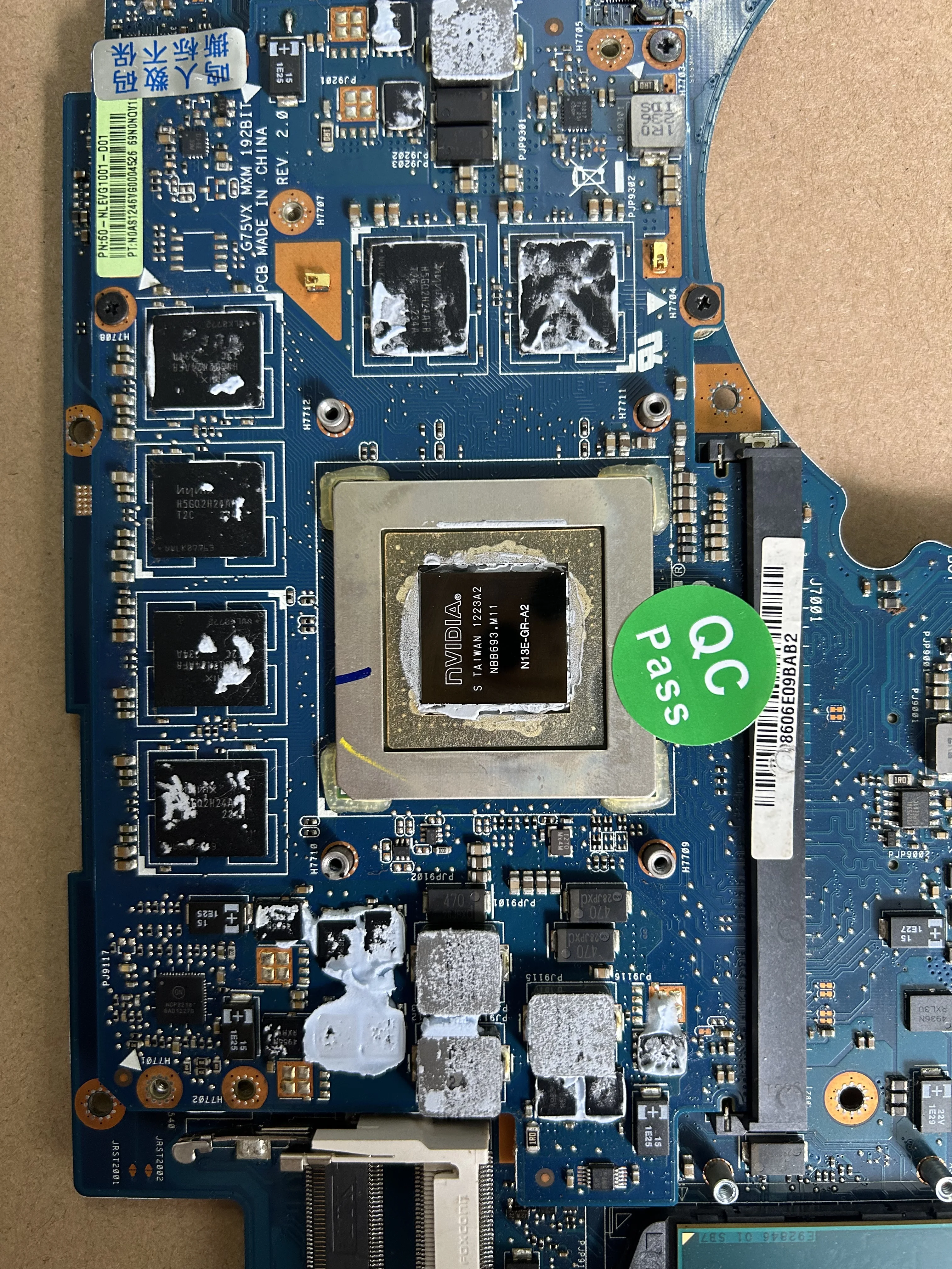 Видеокарта для asus G75VX N13E-GR-A2 для Asus G75V G75 GTX670M 3 ГБ N13E-GR-A2 DDR5 Дисплей Видеокарта протестирована Работа
Видеокарта для asus G75VX N13E-GR-A2 для Asus G75V G75 GTX670M 3 ГБ N13E-GR-A2 DDR5 Дисплей Видеокарта протестирована Работа