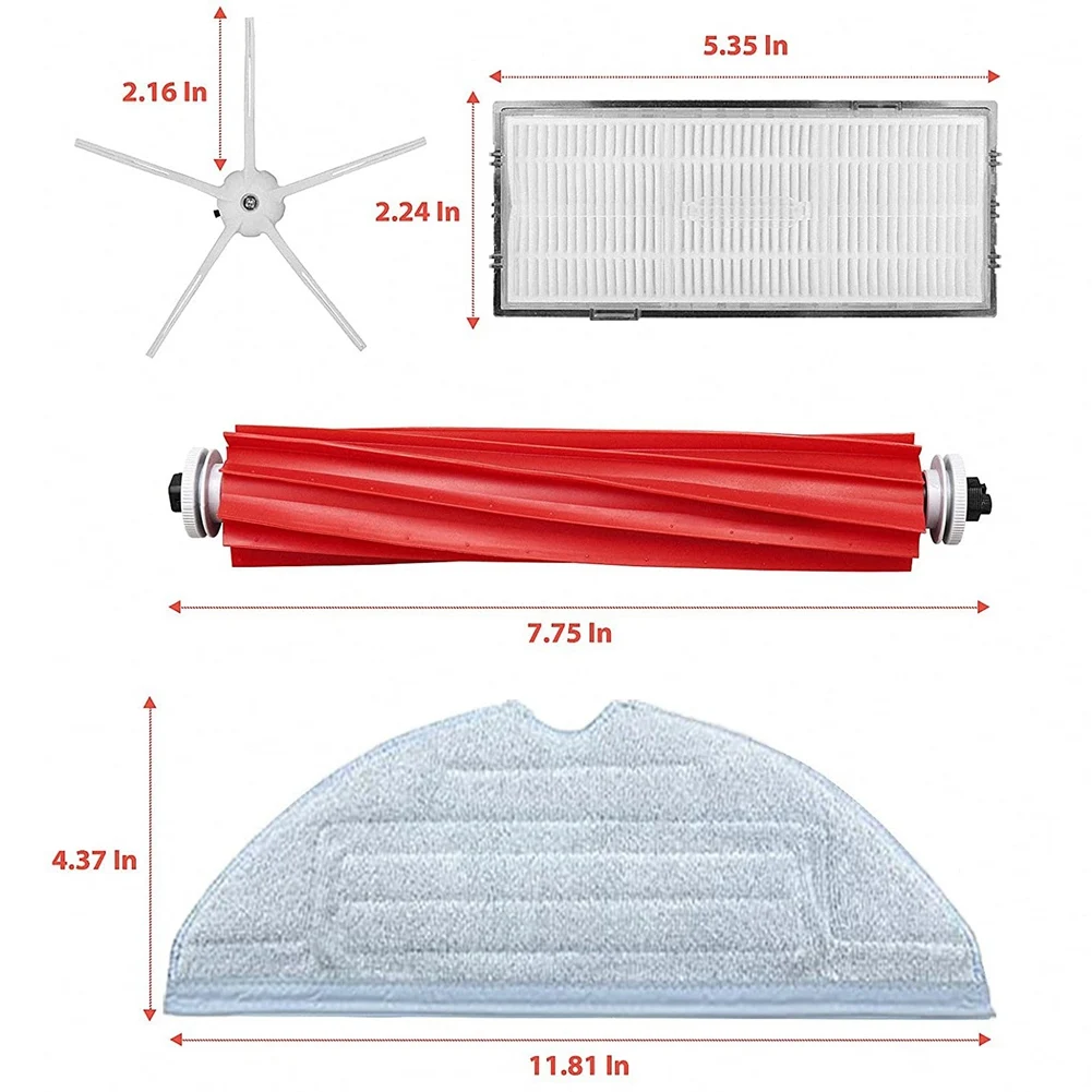 AS63-Main Brush Side Brush Hepa Filter Mop Cloth For Roborock S7 T7S Plus Robot Vacuum Cleaner Spare Parts
AS63-Main Brush Side Brush Hepa Filter Mop Cloth For Roborock S7 T7S Plus Robot Vacuum Cleaner Spare Parts