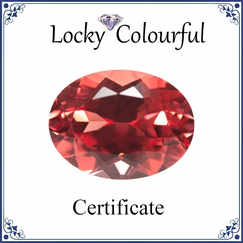 Lab Grown Padparadscha Fire Lotus Color Oval Shape Charm Beads for Diy Jewelry Making Rings Materials Selectable AGL Certificate
Lab Grown Padparadscha Fire Lotus Color Oval Shape Charm Beads for Diy Jewelry Making Rings Materials Selectable AGL Certificate