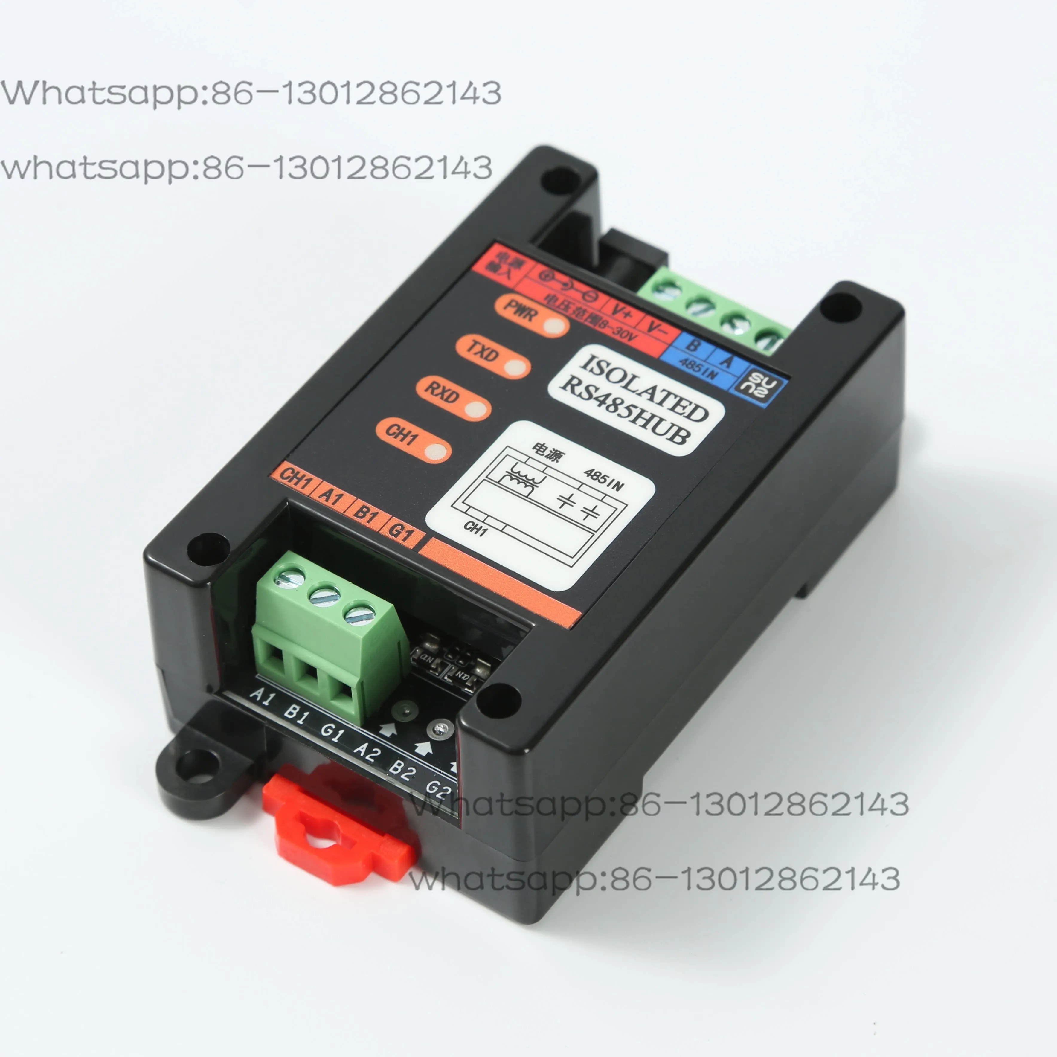 RS485 Repeater Isolation Industrial RS485 Hub 2-Port Signal Amplifier Anti-interference Lightning Protection 2-way
RS485 Repeater Isolation Industrial RS485 Hub 2-Port Signal Amplifier Anti-interference Lightning Protection 2-way