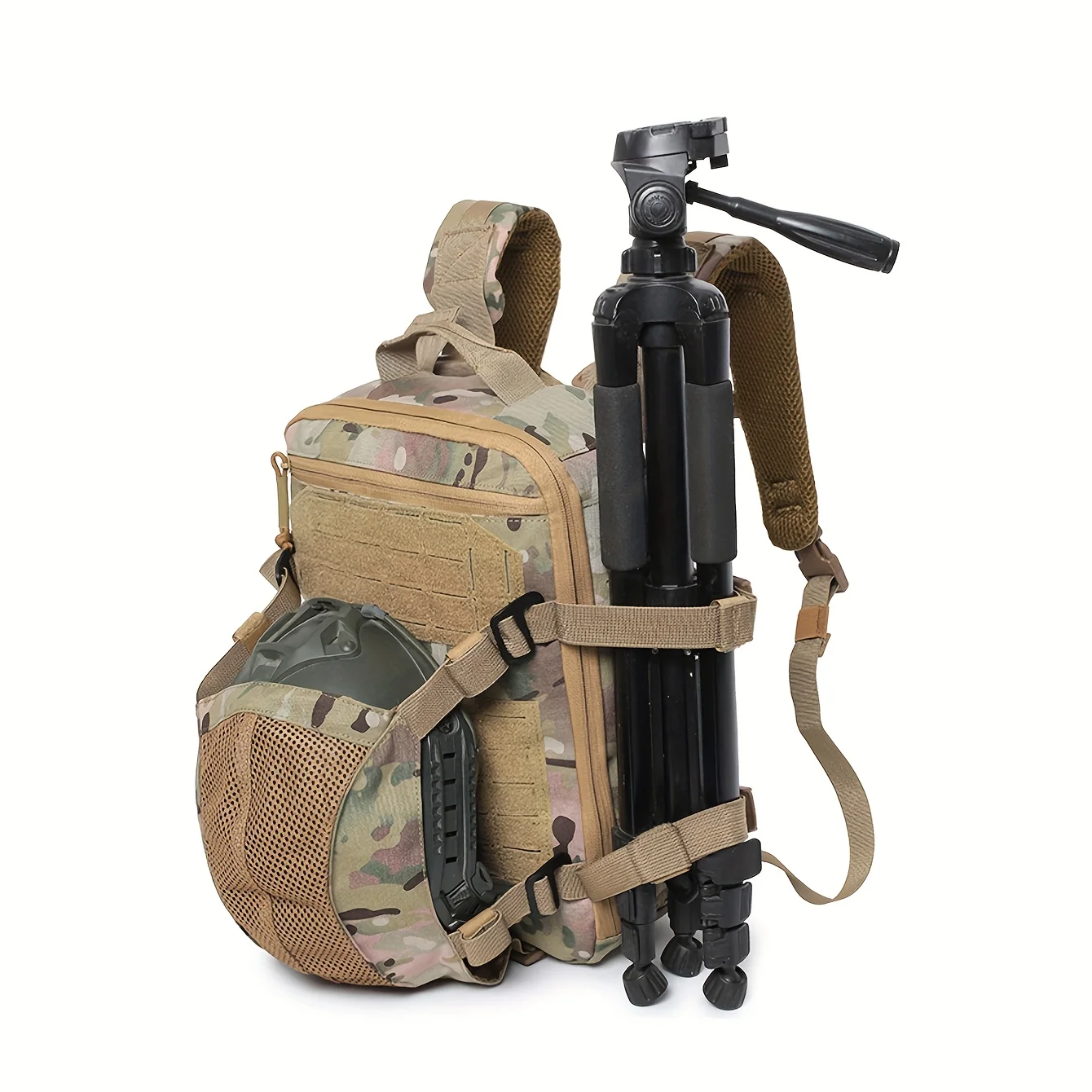 Tactical Outdoor Backpack 800D Camouflage Cycling and Hiking Bag Helmet Carry Capable Hikers And Cyclists Outdoor Enthusiasts
Tactical Outdoor Backpack 800D Camouflage Cycling and Hiking Bag Helmet Carry Capable Hikers And Cyclists Outdoor Enthusiasts