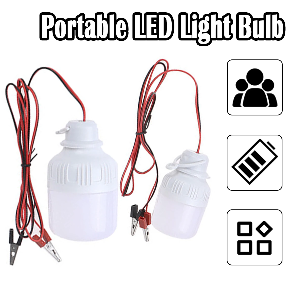 Led Bulb With 1.2m Clip Line Daylight White Lamp For Tent 15w 9w 5w Milky Cover 12v Light Not Dimmable Lights Room Bedroom Bulbs
Led Bulb With 1.2m Clip Line Daylight White Lamp For Tent 15w 9w 5w Milky Cover 12v Light Not Dimmable Lights Room Bedroom Bulbs