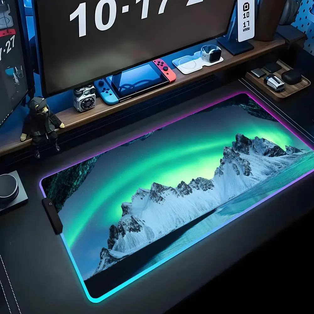 Aurora обои коврик для мыши RGB игровой коврик для мыши большой светодиодный коврик для ПК настольный коврик светящийся коврик для мыши большой коврик для клавиатуры настольный коврик с
Aurora обои коврик для мыши RGB игровой коврик для мыши большой светодиодный коврик для ПК настольный коврик светящийся коврик для мыши большой коврик для клавиатуры настольный коврик с