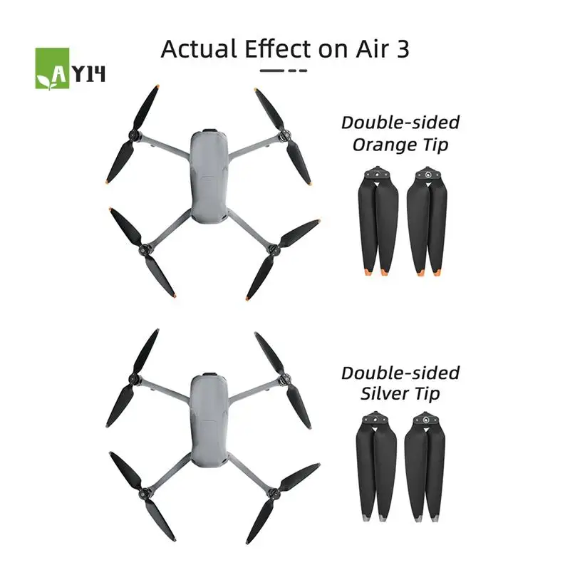 AY14-для DJI Air 3, пропеллер 8747F, бесшумное шумоподавление, многофункциональные портативные быстросъемные лопасти
AY14-для DJI Air 3, пропеллер 8747F, бесшумное шумоподавление, многофункциональные портативные быстросъемные лопасти