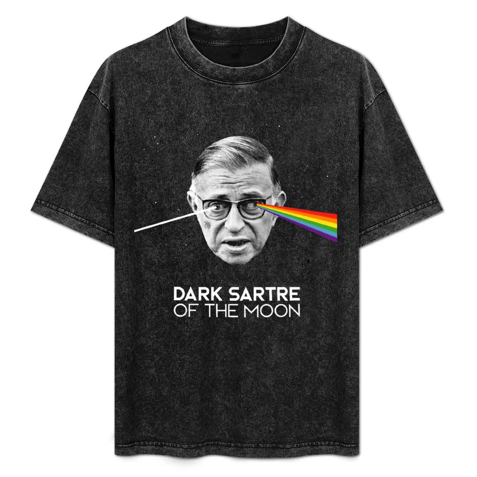 Dark Sartre of The Moon - Existentialist in Space T-Shirt Heavy Duty Casual Work Tee
Dark Sartre of The Moon - Existentialist in Space T-Shirt Heavy Duty Casual Work Tee