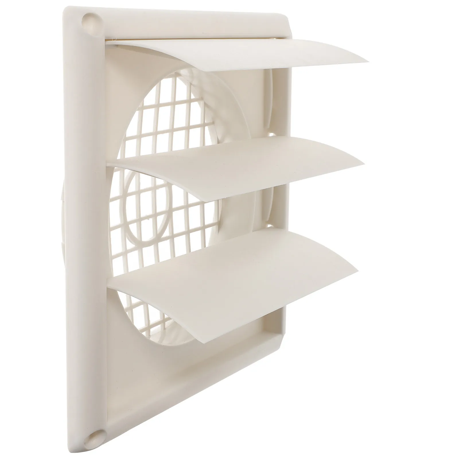 ABS Louvered Dryer Vent Cover Outdoor Vent Screen Dustproof Mesh Guard for Bathroom Kitchen Exhaust Ventilation Cap
ABS Louvered Dryer Vent Cover Outdoor Vent Screen Dustproof Mesh Guard for Bathroom Kitchen Exhaust Ventilation Cap