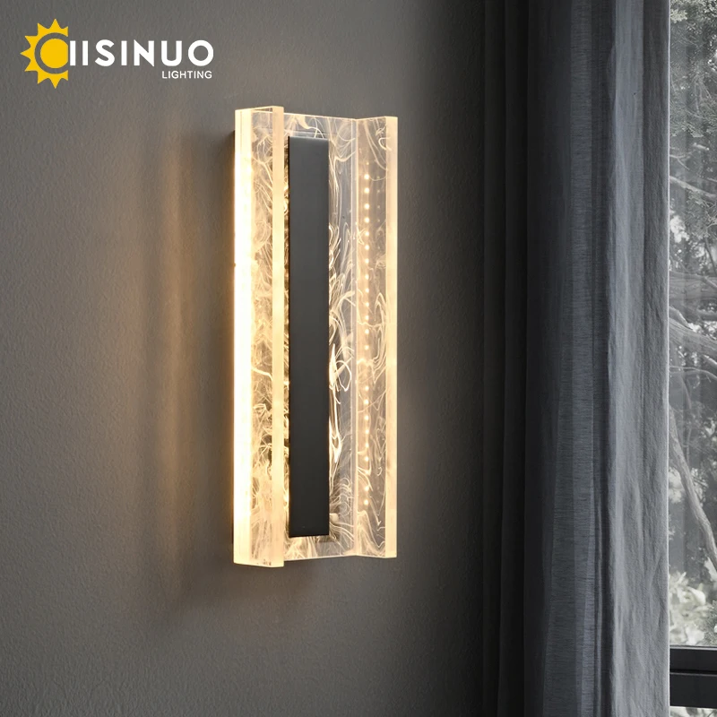 LED Wall Sconces 12W Acrylic Decoration Rectangle Copper Wall Lamp Black Dimmable Light for Living Room Bedroom Pathway Corridor
LED Wall Sconces 12W Acrylic Decoration Rectangle Copper Wall Lamp Black Dimmable Light for Living Room Bedroom Pathway Corridor