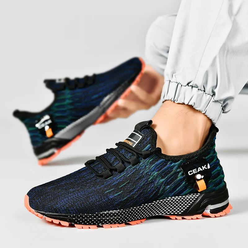 Мужские дышащие классические кроссовки для бега, легкие и удобные сетчатые слипоны для активного отдыха, повседневные прогулочные туфли, тенниски
Мужские дышащие классические кроссовки для бега, легкие и удобные сетчатые слипоны для активного отдыха, повседневные прогулочные туфли, тенниски