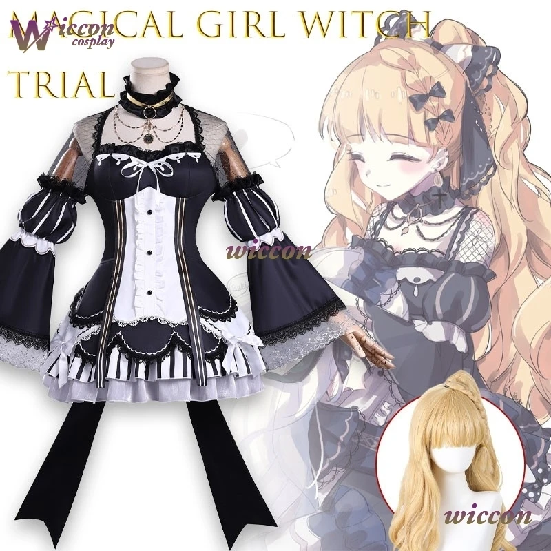 UhA Anime Magical Girl Witch Trial Saeki Milia Cosplay Costume Judgment Outfit Female Character Roleplay Halloween Party Cos
UhA Anime Magical Girl Witch Trial Saeki Milia Cosplay Costume Judgment Outfit Female Character Roleplay Halloween Party Cos