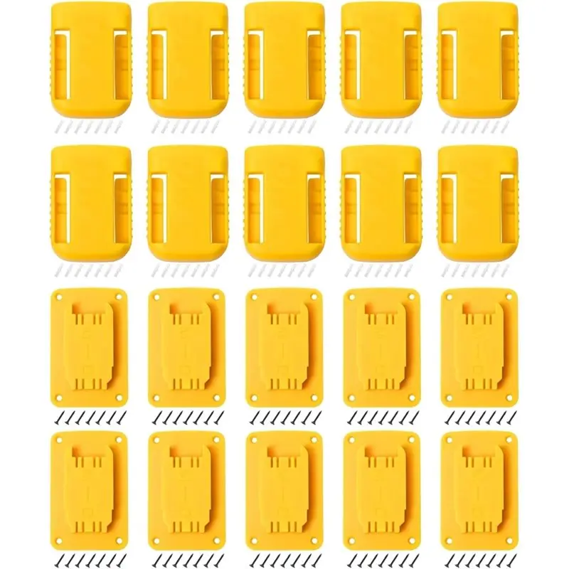 ELEG-For: Держатели для инструментов и крепления для аккумуляторов (20 шт.) для 20-вольтовых инструментов, совместимые с оборудованием, для гаража, мастерской, строительной площадки
ELEG-For: Держатели для инструментов и крепления для аккумуляторов (20 шт.) для 20-вольтовых инструментов, совместимые с оборудованием, для гаража, мастерской, строительной площадки