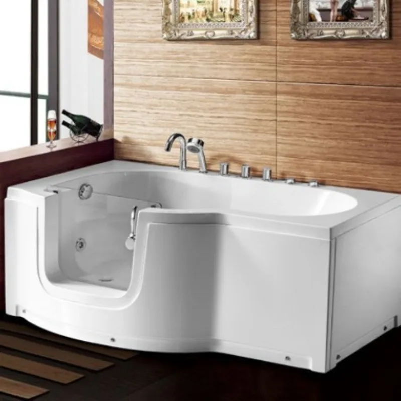 Elderly cylinder Barrier-free side door walk-in type Household seated acrylic Jacuzzi door opening cylinder
Elderly cylinder Barrier-free side door walk-in type Household seated acrylic Jacuzzi door opening cylinder