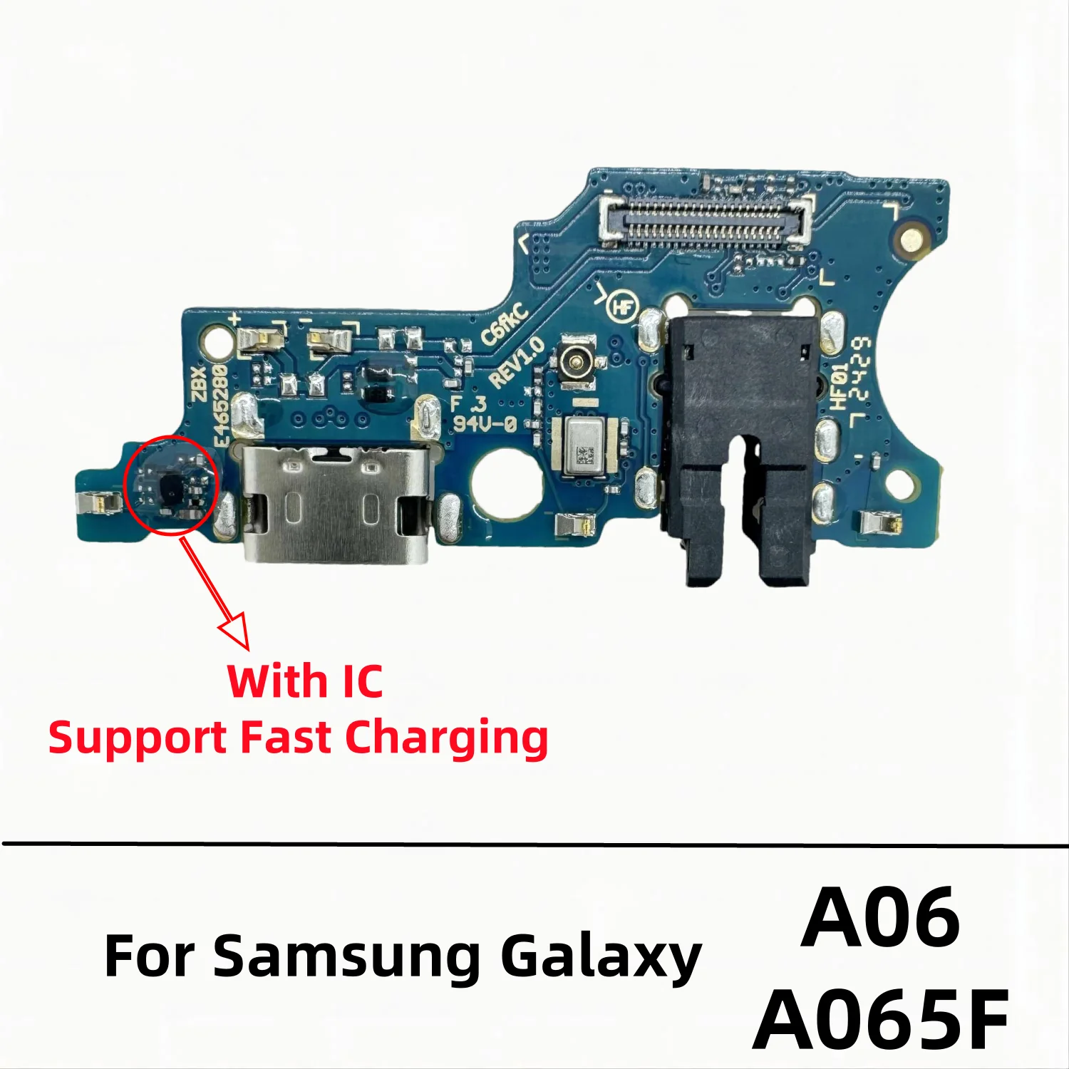 USB Charger Dock Connector Board Charging Port Flex Cable For Samsung Galaxy A06 SM-A065F A065F
USB Charger Dock Connector Board Charging Port Flex Cable For Samsung Galaxy A06 SM-A065F A065F