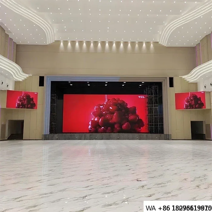 Indoor P3 LED Wall Panel 320x160mm Custom HD Display for Training Rooms & Stages
Indoor P3 LED Wall Panel 320x160mm Custom HD Display for Training Rooms & Stages