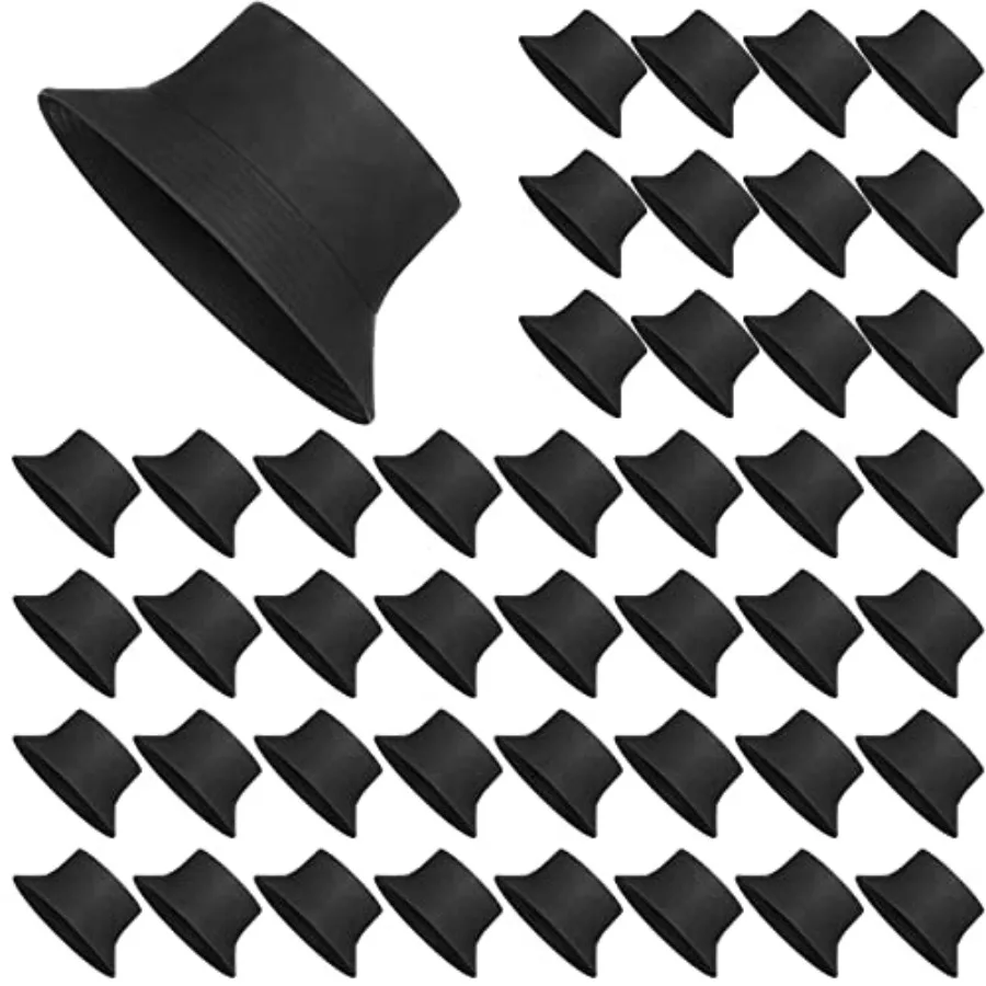 48 Pcs Black Bucket Hats for Outdoor Travel Beach Summer Use, Cotton Material, Wide Brim Sun Protection, Unisex Fisherman Cap
48 Pcs Black Bucket Hats for Outdoor Travel Beach Summer Use, Cotton Material, Wide Brim Sun Protection, Unisex Fisherman Cap