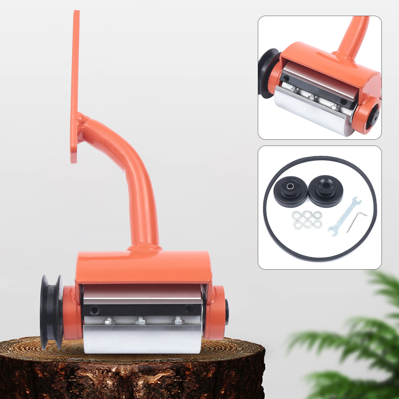 Chainsaw Wood Peeler Attachment Adjustable Blade Log Debarker for DIY Woodworking, 10" Carbon Steel Construction with 4 Blades
Chainsaw Wood Peeler Attachment Adjustable Blade Log Debarker for DIY Woodworking, 10" Carbon Steel Construction with 4 Blades