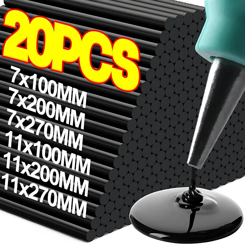 Black Hot Melt Glue Sticks for Electric Glue Gun Craft Album Alloy Accessories Car Dent Paintless Sealing Repair Festival Decor
Black Hot Melt Glue Sticks for Electric Glue Gun Craft Album Alloy Accessories Car Dent Paintless Sealing Repair Festival Decor