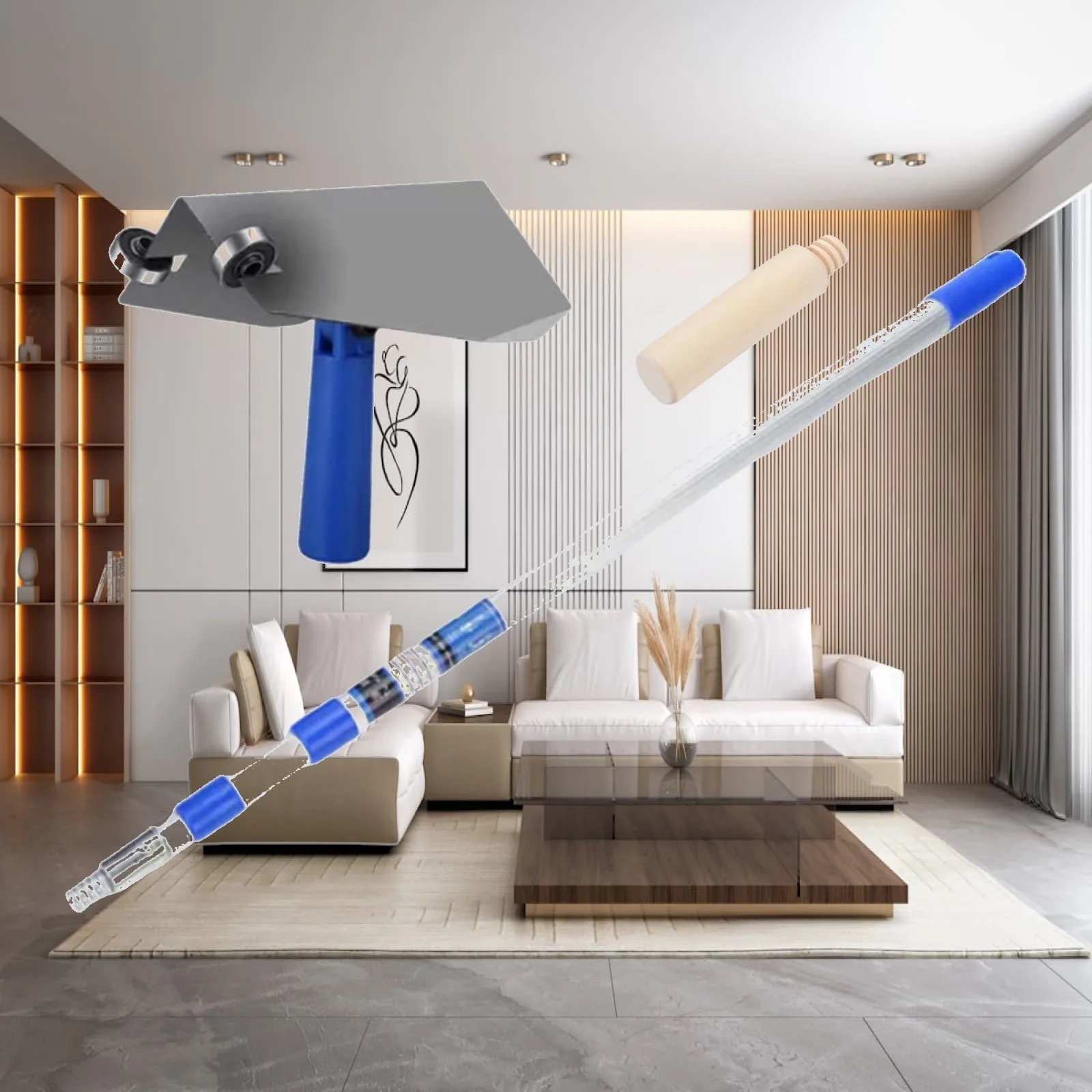 Plastering Corner Trowel Stainless Steel Adjustable Angle Efficiency Tool for Drywall Working
Plastering Corner Trowel Stainless Steel Adjustable Angle Efficiency Tool for Drywall Working