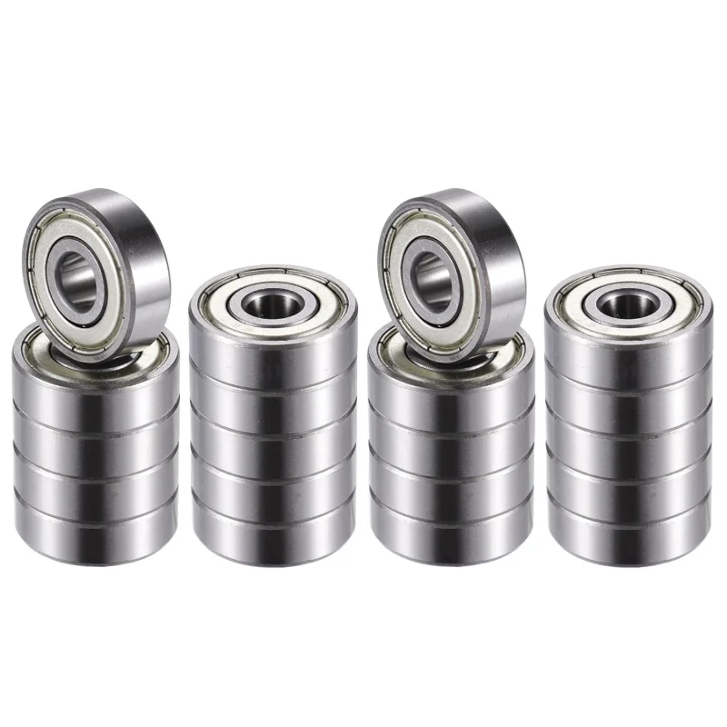 627ZZ 7x22x7mm Double Metal Shield Single Row Deep Groove Ball Bearings Silver Tone - Pack of 20 627ZZ
627ZZ 7x22x7mm Double Metal Shield Single Row Deep Groove Ball Bearings Silver Tone - Pack of 20 627ZZ