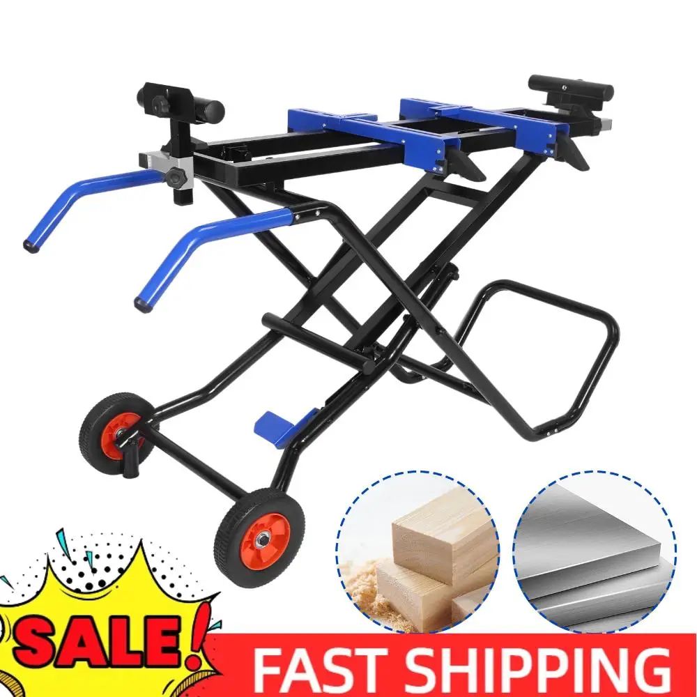 Portable Table Saw Stand 330Lbs Load Capacity Miter Saw Workbench Heavy-Duty Steel Frame for Most Brands of Table Saws
Portable Table Saw Stand 330Lbs Load Capacity Miter Saw Workbench Heavy-Duty Steel Frame for Most Brands of Table Saws