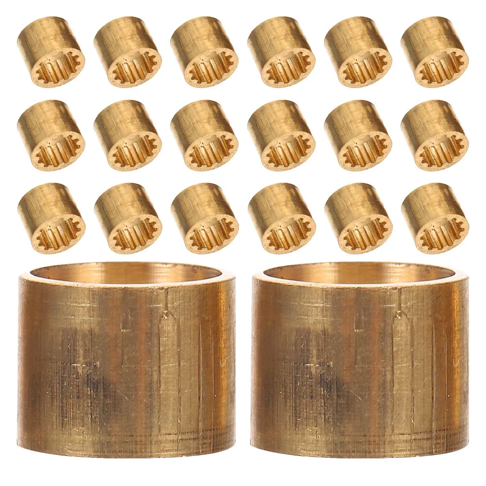 25Pcs Copper Pool Cue Ferrules Set Professional Snooker Billiard Replacement Tips for Enhanced Stability Accuracy and Ball
25Pcs Copper Pool Cue Ferrules Set Professional Snooker Billiard Replacement Tips for Enhanced Stability Accuracy and Ball