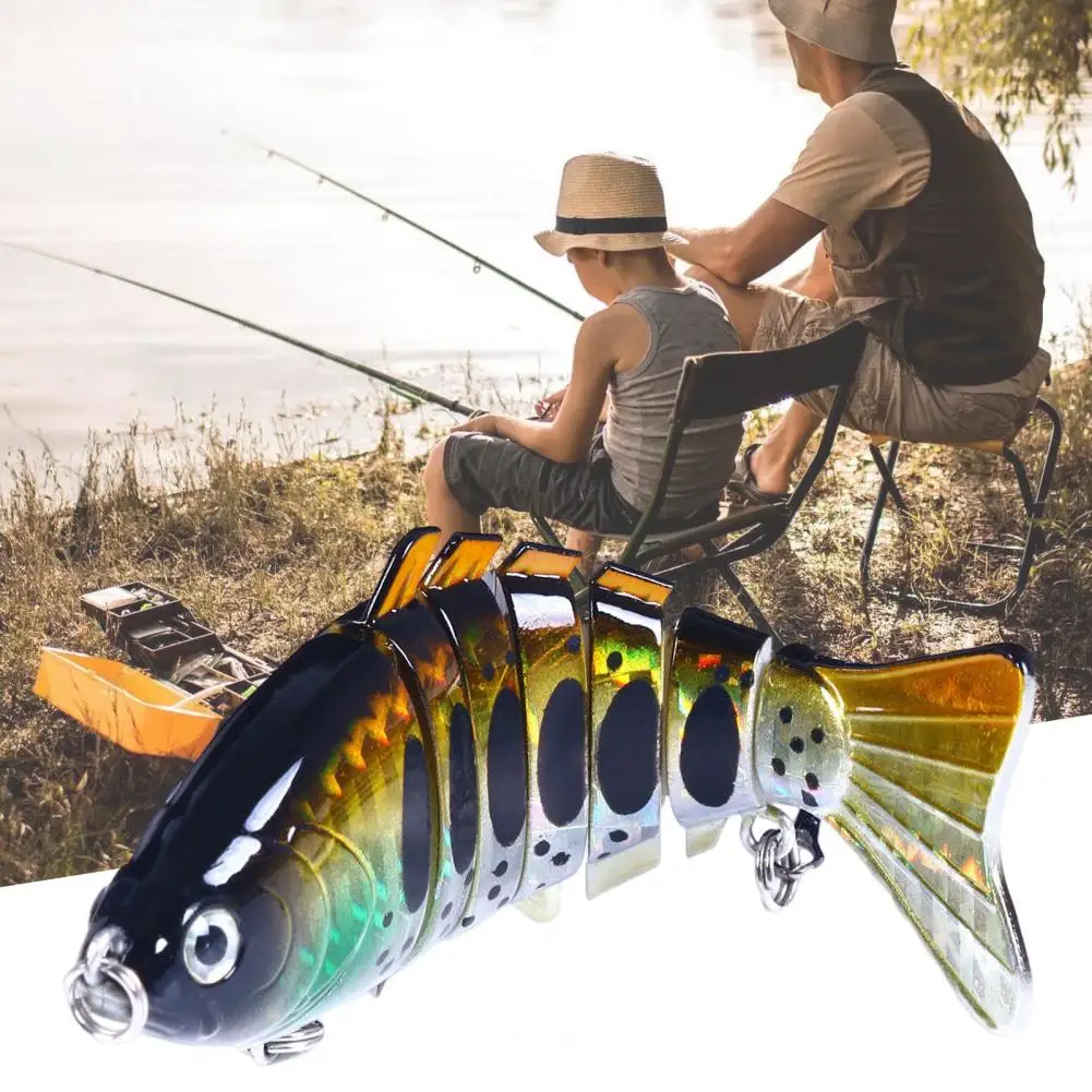 1pcs Sinking Wobblers Fishing Lure 10cm/15.6g Jointed Swimbait Bass Trolling Bait 7 Sections Artificial Hard Fishing Supplies
1pcs Sinking Wobblers Fishing Lure 10cm/15.6g Jointed Swimbait Bass Trolling Bait 7 Sections Artificial Hard Fishing Supplies