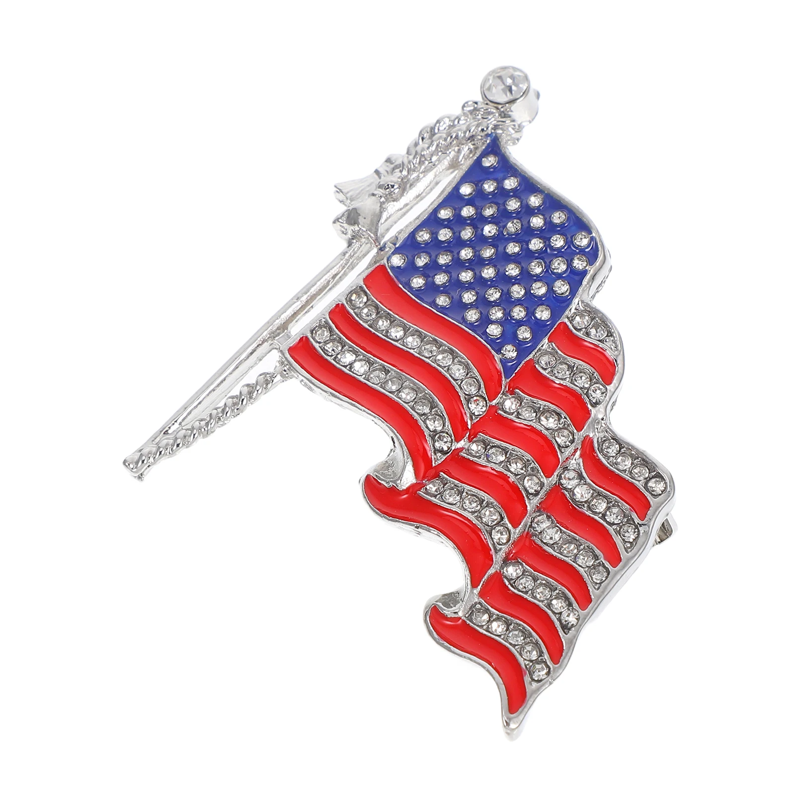 American Flag Brooch United States Lapel Pin Breastpin Vintage naments Costume Props Fashion Accessories Durable Wear Resistant
American Flag Brooch United States Lapel Pin Breastpin Vintage naments Costume Props Fashion Accessories Durable Wear Resistant