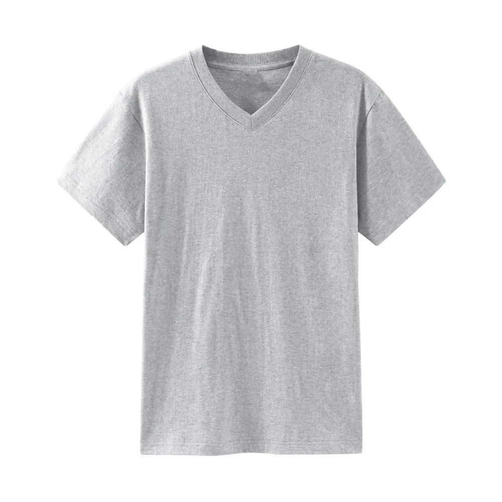 New V-Neck T Shirts for Men Simple Large Size Short Sleeve T-shirt Loose Bottoming Shirt Basic T-shirt Male
New V-Neck T Shirts for Men Simple Large Size Short Sleeve T-shirt Loose Bottoming Shirt Basic T-shirt Male