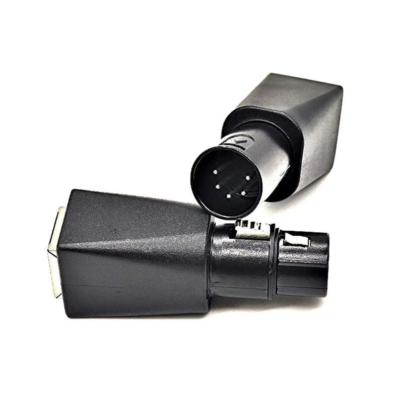 ABJO-1Pair Разъем DMX к RJ45 RJ45 Ethernet к 5-контактному разъему XLR DMX «мама» и «папа» для аудио-видео, простой в использовании
ABJO-1Pair Разъем DMX к RJ45 RJ45 Ethernet к 5-контактному разъему XLR DMX «мама» и «папа» для аудио-видео, простой в использовании