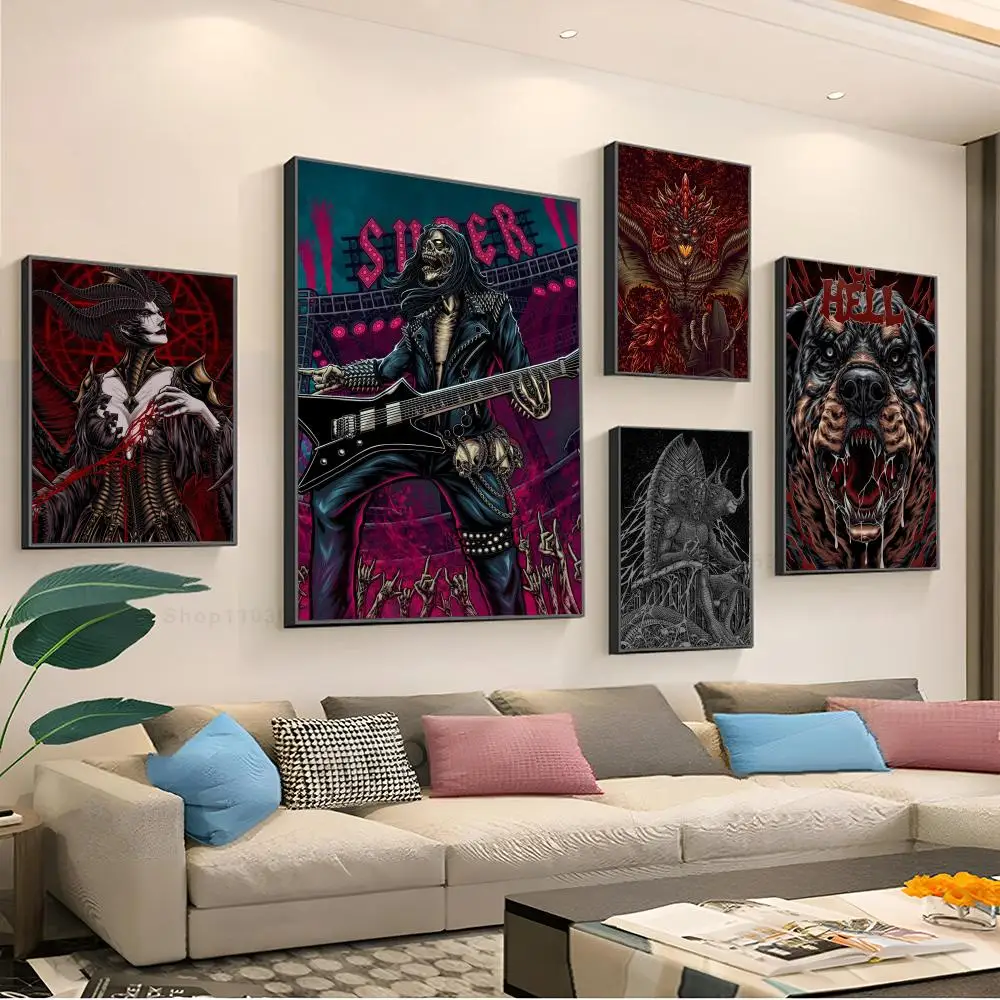 Rock Band Poster Paper Print Home Living Room Bedroom Entrance Bar Restaurant Cafe Art Painting Decoration
Rock Band Poster Paper Print Home Living Room Bedroom Entrance Bar Restaurant Cafe Art Painting Decoration
