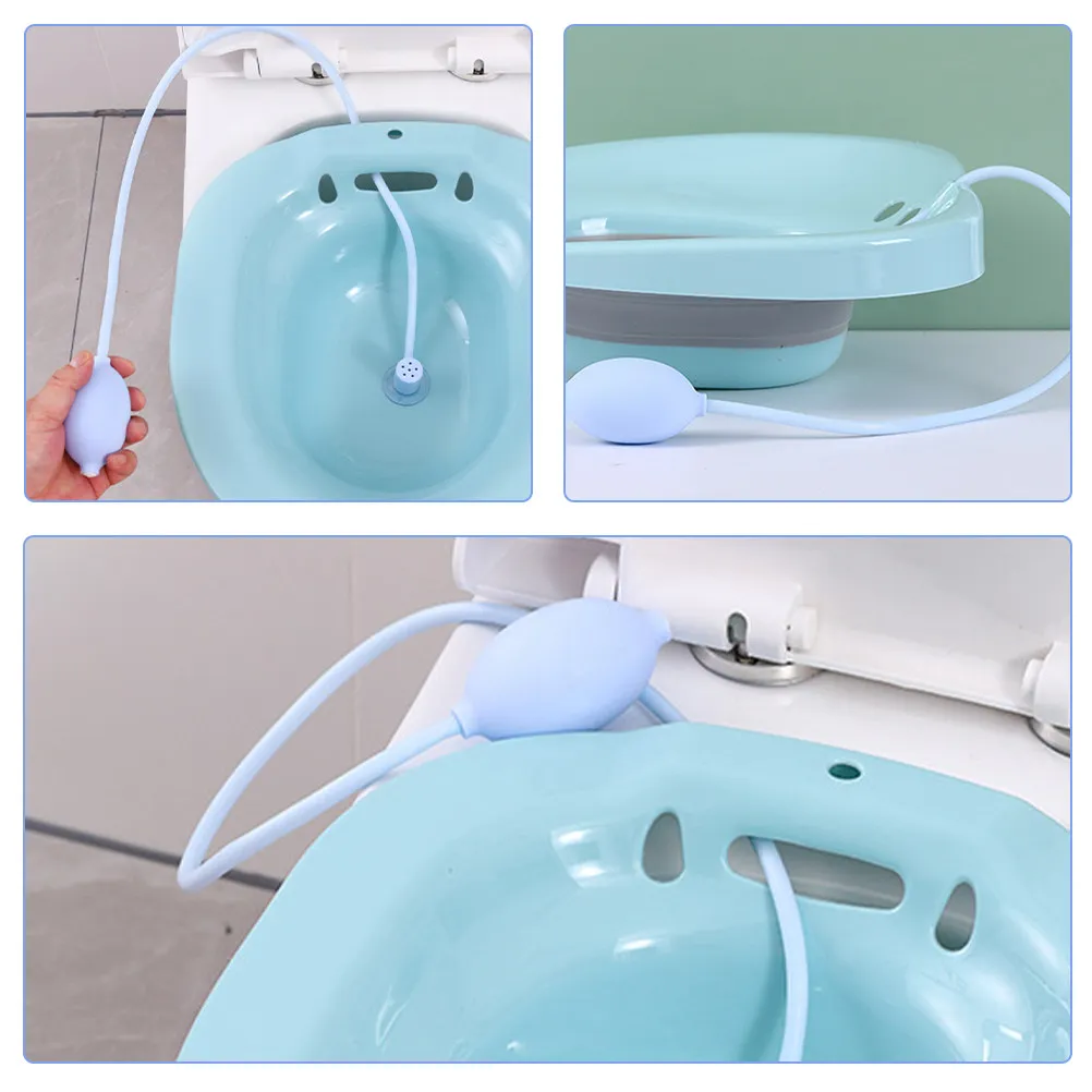 2Pcs Sitz Bath Basin Attachment Cleaner Private Parts Irrigator Women Flusher Reusable Manual Pressure Leak-Proof
2Pcs Sitz Bath Basin Attachment Cleaner Private Parts Irrigator Women Flusher Reusable Manual Pressure Leak-Proof