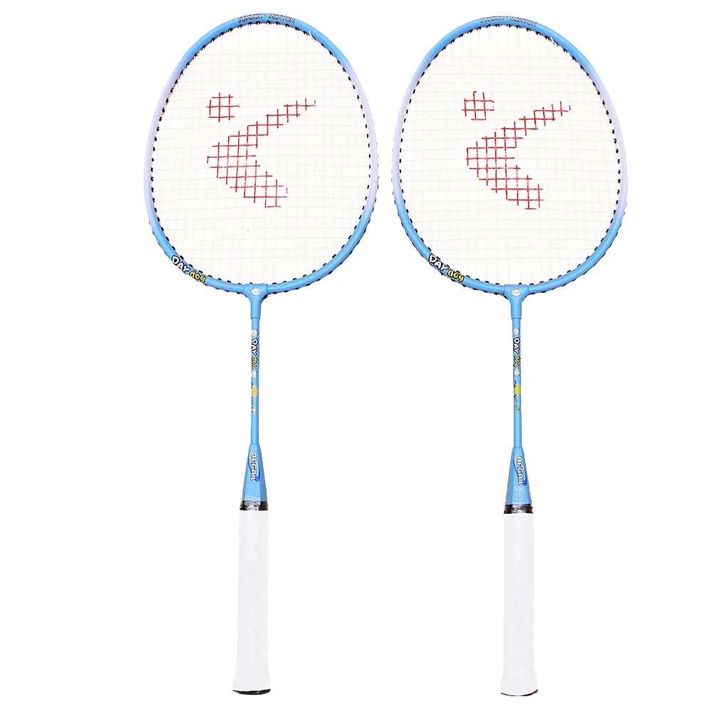 1Pair Kids Badminton Racket Aluminium Alloy Lightweight Cartoon Pattern Safe Design Outdoor Training Set Blue Pink
1Pair Kids Badminton Racket Aluminium Alloy Lightweight Cartoon Pattern Safe Design Outdoor Training Set Blue Pink
