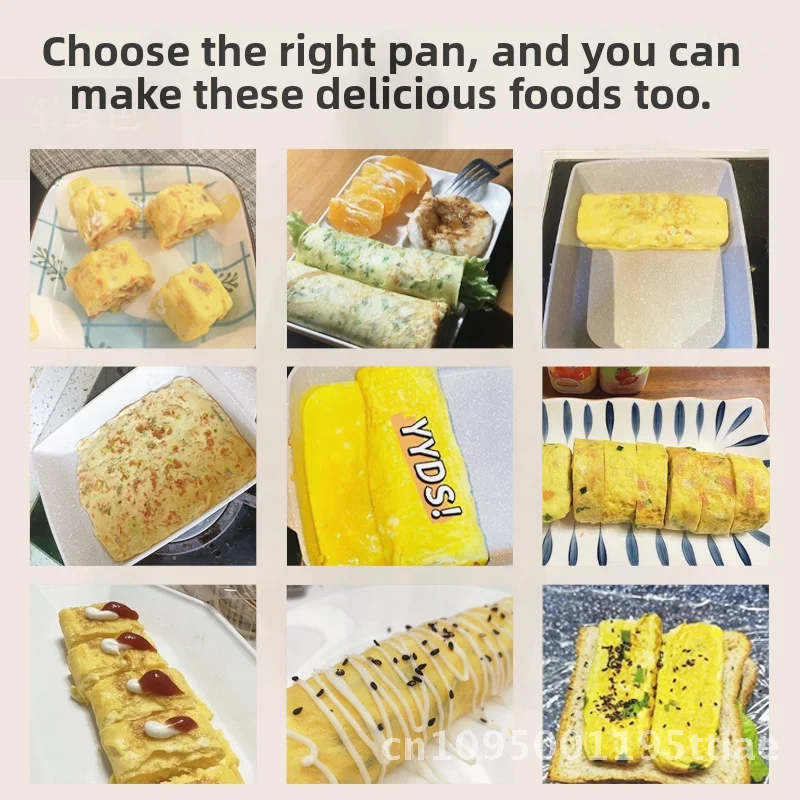 Сковорода из алюминиевого сплава с антипригарным покрытием в японском стиле, квадратное жареное яйцо, Maifan с каменным покрытием, быстрая теплопроводность для жарки, индукция 
Сковорода из алюминиевого сплава с антипригарным покрытием в японском стиле, квадратное жареное яйцо, Maifan с каменным покрытием, быстрая теплопроводность для жарки, индукция