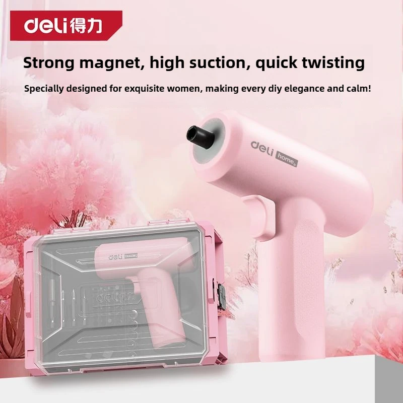 Deli 3.6V Electrical Screwdrivers Set Portable Smart Cordless Power Screw Driver Mini Electric Drill Home Repair Power Tool
Deli 3.6V Electrical Screwdrivers Set Portable Smart Cordless Power Screw Driver Mini Electric Drill Home Repair Power Tool