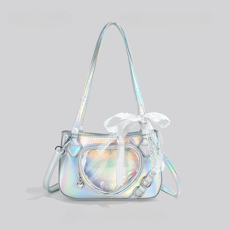 Love Heart Ita Bolso Transparent Bolsos Mujer Japan Style Delicate All-match Bag Underarm Sac Femme Shoulder Bags for Woman
Love Heart Ita Bolso Transparent Bolsos Mujer Japan Style Delicate All-match Bag Underarm Sac Femme Shoulder Bags for Woman