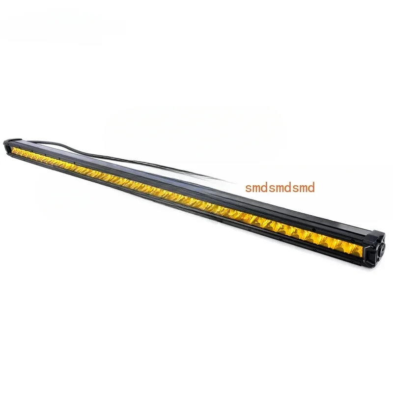 42 inch Single Row of Offroad Grille Yellow LED Light Bar Roof 200W White LED Pods Lights Bar with Combo Beam
42 inch Single Row of Offroad Grille Yellow LED Light Bar Roof 200W White LED Pods Lights Bar with Combo Beam