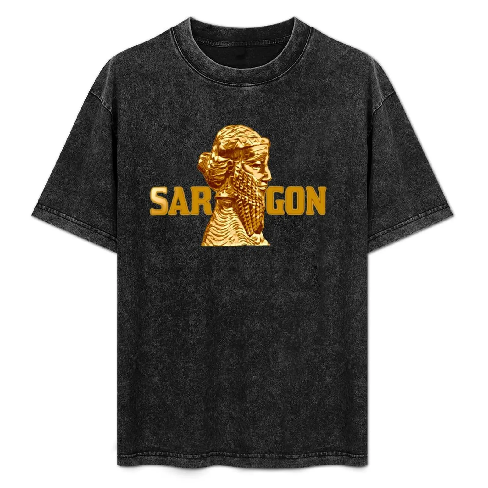 Assyrian Golden King Sargon T-Shirt Work Wear Short Sleeve T-Shirt
Assyrian Golden King Sargon T-Shirt Work Wear Short Sleeve T-Shirt