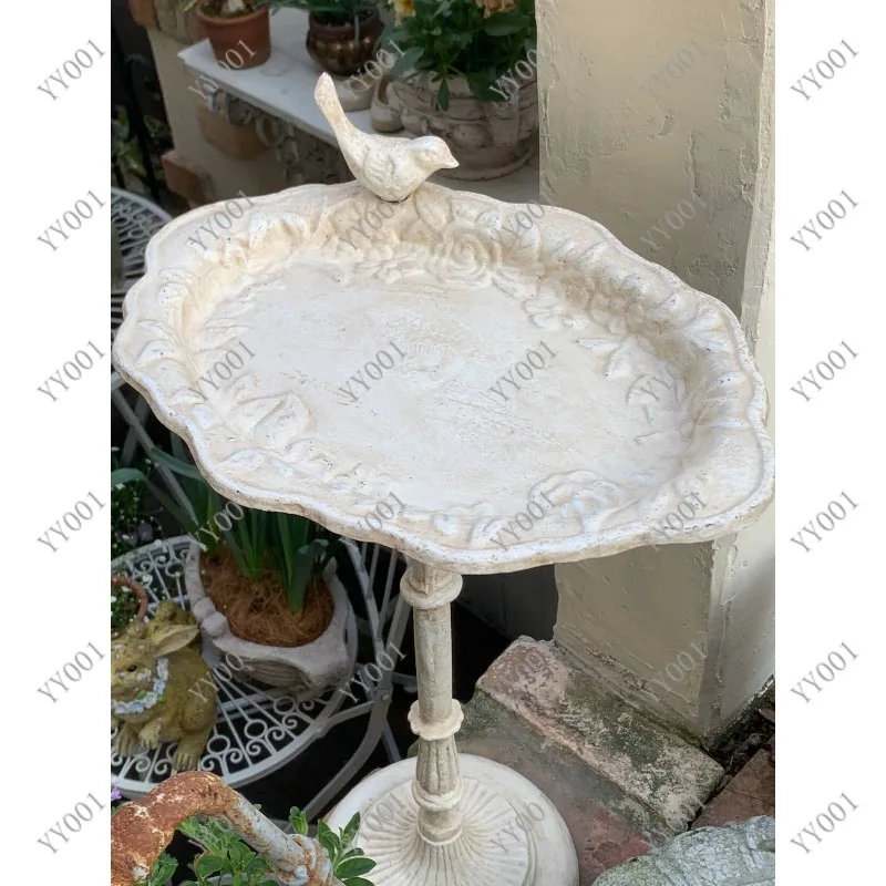 Vintage Cast Iron Tray & Plant Stand Rose Bird Design Bird Bath Feeder Garden Decor
Vintage Cast Iron Tray & Plant Stand Rose Bird Design Bird Bath Feeder Garden Decor