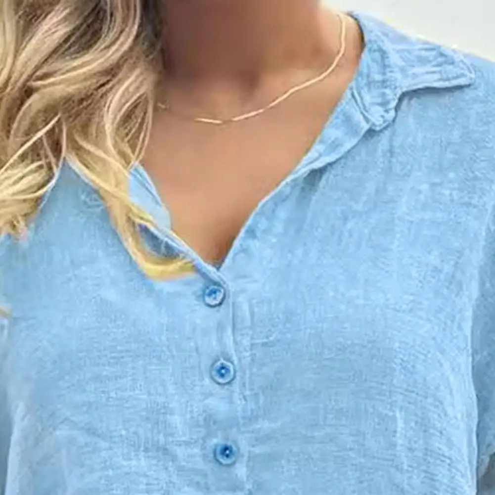 V-neck Cotton Linen Women Blouses Short Sleeve Loose Fit Solid Color Summer Pullover Elegant Lady T-shirt Shirt Blusas Mujer
V-neck Cotton Linen Women Blouses Short Sleeve Loose Fit Solid Color Summer Pullover Elegant Lady T-shirt Shirt Blusas Mujer