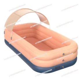 Outdoor Lawn Inflatable Kids Swimming Pool With Awning Quality PVC Portable Swimming Pool Summer Water Party Piscine
Outdoor Lawn Inflatable Kids Swimming Pool With Awning Quality PVC Portable Swimming Pool Summer Water Party Piscine