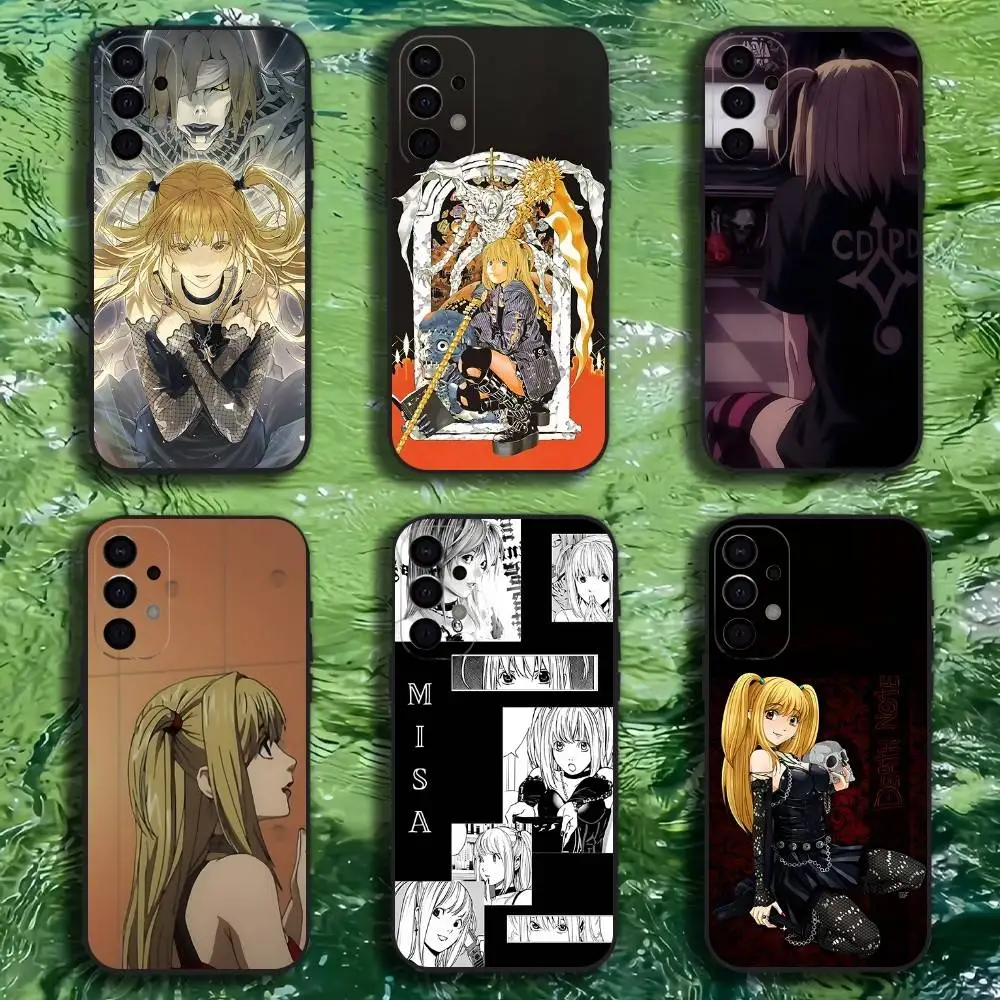 Misa anime D-Death N-Note Phone Case For Samsung S25,S24,S21,S22,S23,S30,Ultra,S20,Plus,Fe,Lite,Note,10,9,5G Black Cover
Misa anime D-Death N-Note Phone Case For Samsung S25,S24,S21,S22,S23,S30,Ultra,S20,Plus,Fe,Lite,Note,10,9,5G Black Cover