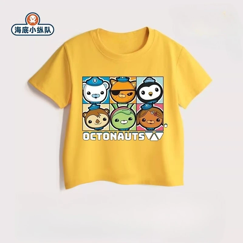 Potdemiel Octonauts Kids 100% Cotton T-Shirt, New Summer Style, Boys & Girls, Casual, Comfortable, Breathable Children's T-Shirt
Potdemiel Octonauts Kids 100% Cotton T-Shirt, New Summer Style, Boys & Girls, Casual, Comfortable, Breathable Children's T-Shirt