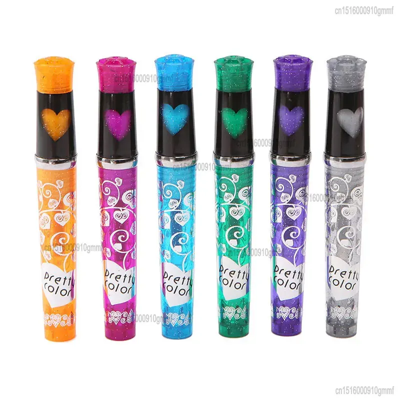 6Pcs Color Set Washable Glitter Tattoo Gel Pen 1.0mm Tip Eco-friendly Ink For Art Graffiti Drawing Painting DIY Skin Decoration
6Pcs Color Set Washable Glitter Tattoo Gel Pen 1.0mm Tip Eco-friendly Ink For Art Graffiti Drawing Painting DIY Skin Decoration