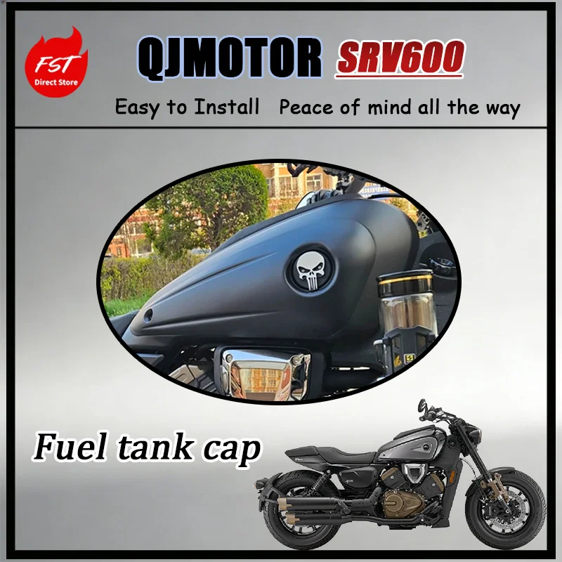 FOR QJMOTO SRV 600 All-in-One Skull Fuel Tank Cap And Side Panel Matte Black Warrior Gloss Black CNC Modification for Motorcycle
FOR QJMOTO SRV 600 All-in-One Skull Fuel Tank Cap And Side Panel Matte Black Warrior Gloss Black CNC Modification for Motorcycle